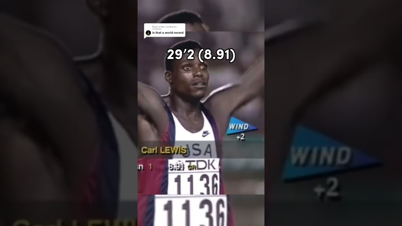 This is the long jump World Record Held by Mike Powell