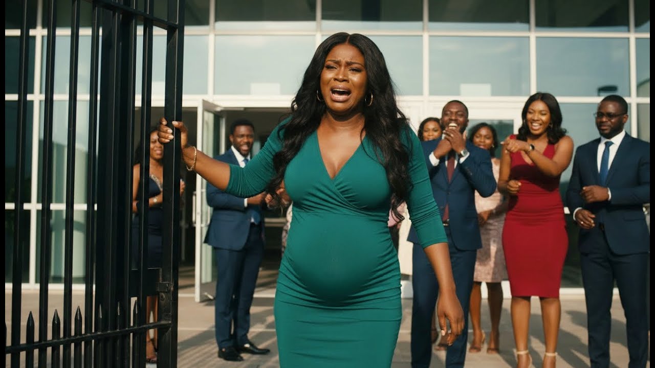 Unaware His Pregnant Wife Was The Trillionaire Company Ceo, He Demanded She Open The Gate...