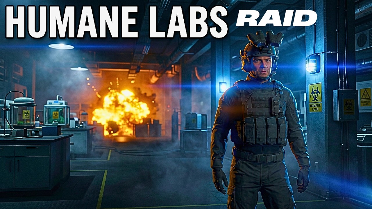 GTA 5 - Humane Labs Raid + Intense Shootout and 5 Star Escape