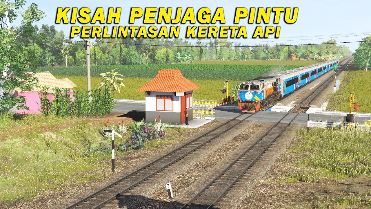 HANTU NENEK TUA | CERITA HOROR PETUGAS PENJAGA PERLINTASAN KERETA API