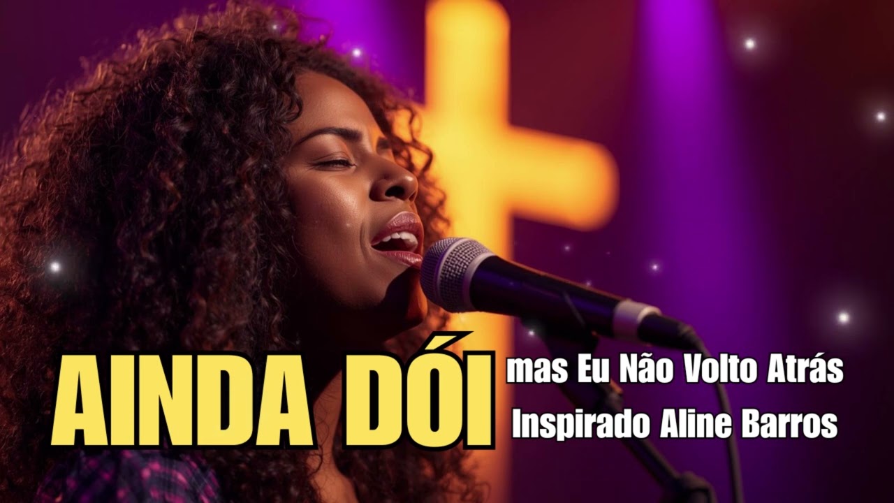 🙏AINDA DÓI mas Eu Não Volto Atrás ~ Inspirado Aline Barros ~ Musica Gospel ~ Louvor Gospel