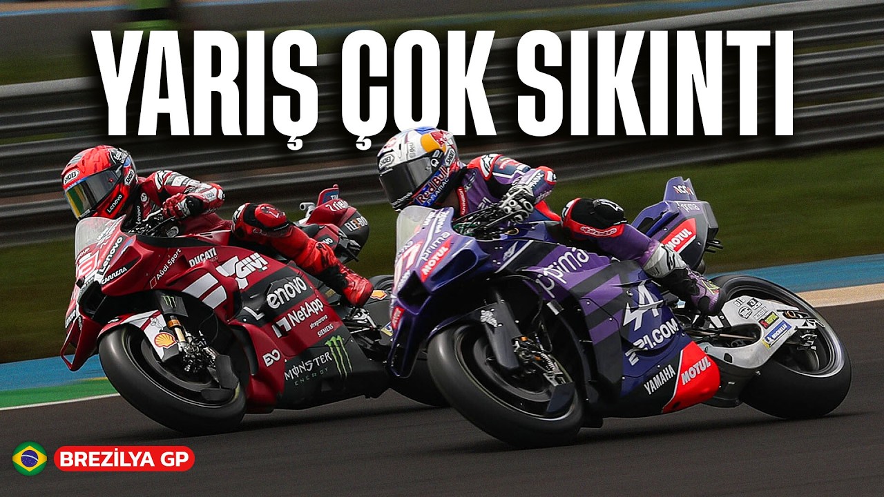 Toprak, &Ccedil;OK ZORLU Hafta Sonunu TAMAMLADI: MotoGP 2026 Brezilya GP - MotoGP Defteri