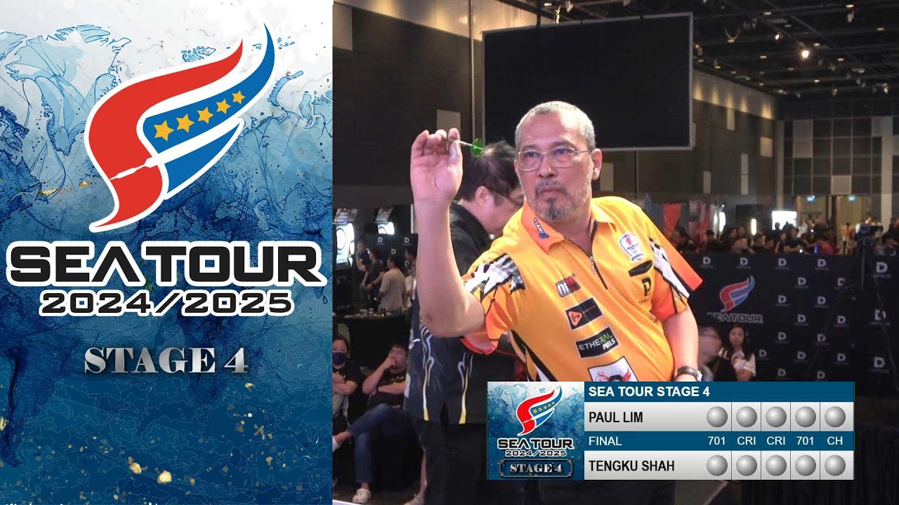 SEA TOUR 2024/2025 STAGE 4 Final - Tengku Shah vs Paul Lim