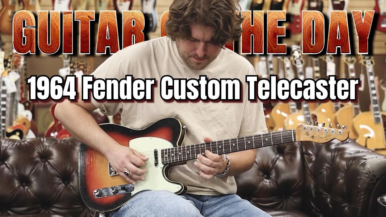Fender Custom Telecaster 1964 года | Гитара дня