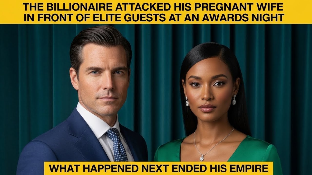 She Was Brutally Attacked at a Glamorous Gala While Pregnant by Her Billionaire Husband . The...
