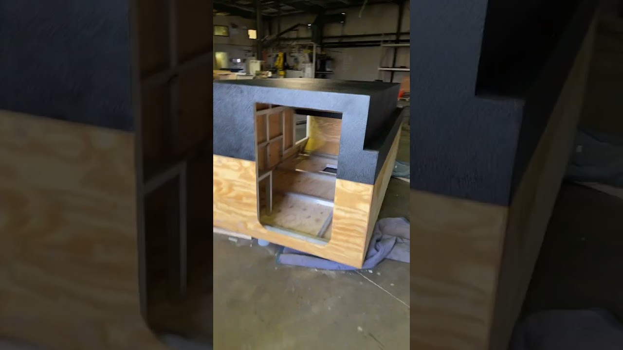 Overland trailer build Raptor coat #raptorliner #overlandtrailer