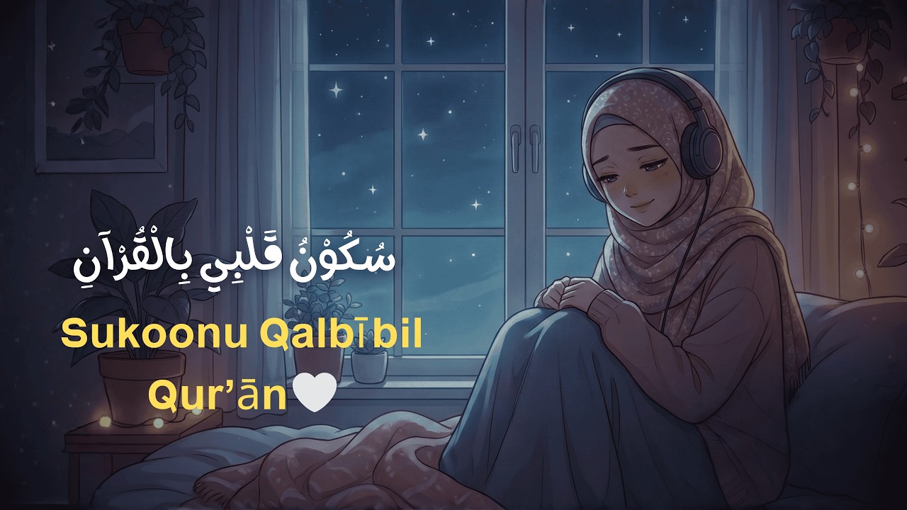 Sukoonu Qalbī bil Qur’ān| Sad Arabic Nasheed | Qurani Sukoon for Deep Sleep 🌙