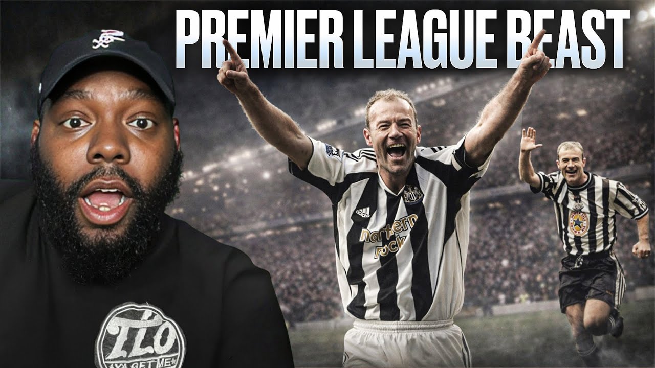AMERICAN REACTS TO ALAN SHEARER FOR THE FIRST TIME 🤯 | PREMIER LEAGUE LEGEND