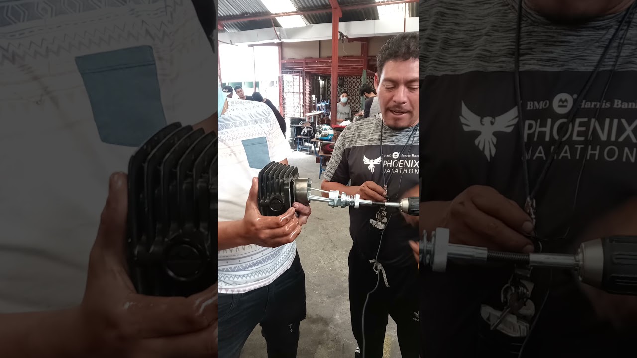 como usar una bruñidora para cilindro de moto