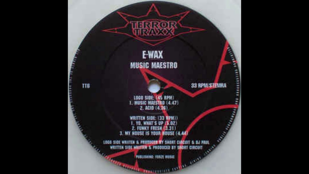 E-Wax - Yo What's Up - Terror Traxx&nbsp;&lrm;&ndash; TT6