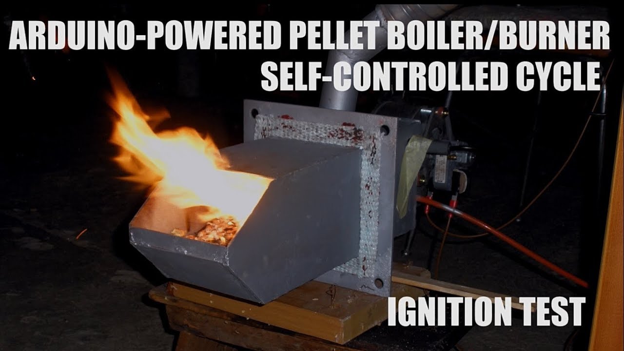 ARDUINO-Powered Pellet Burner/Boiler