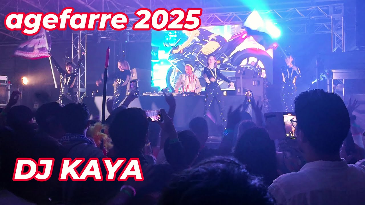 2025 agefarre  DJ KAYA  GARAGE STAGE アゲファーレ
