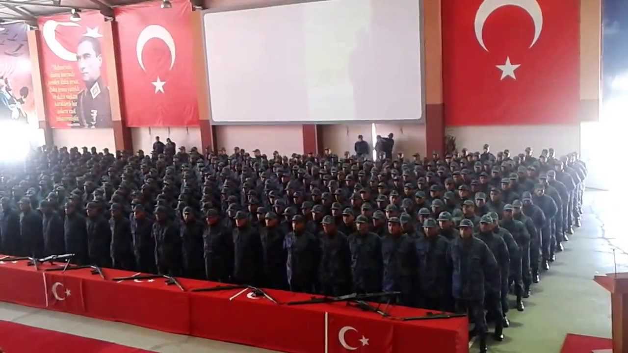 Kütahya Hava Er Eğitim Tugay Komutanlığı Yemin Töreni Part 1