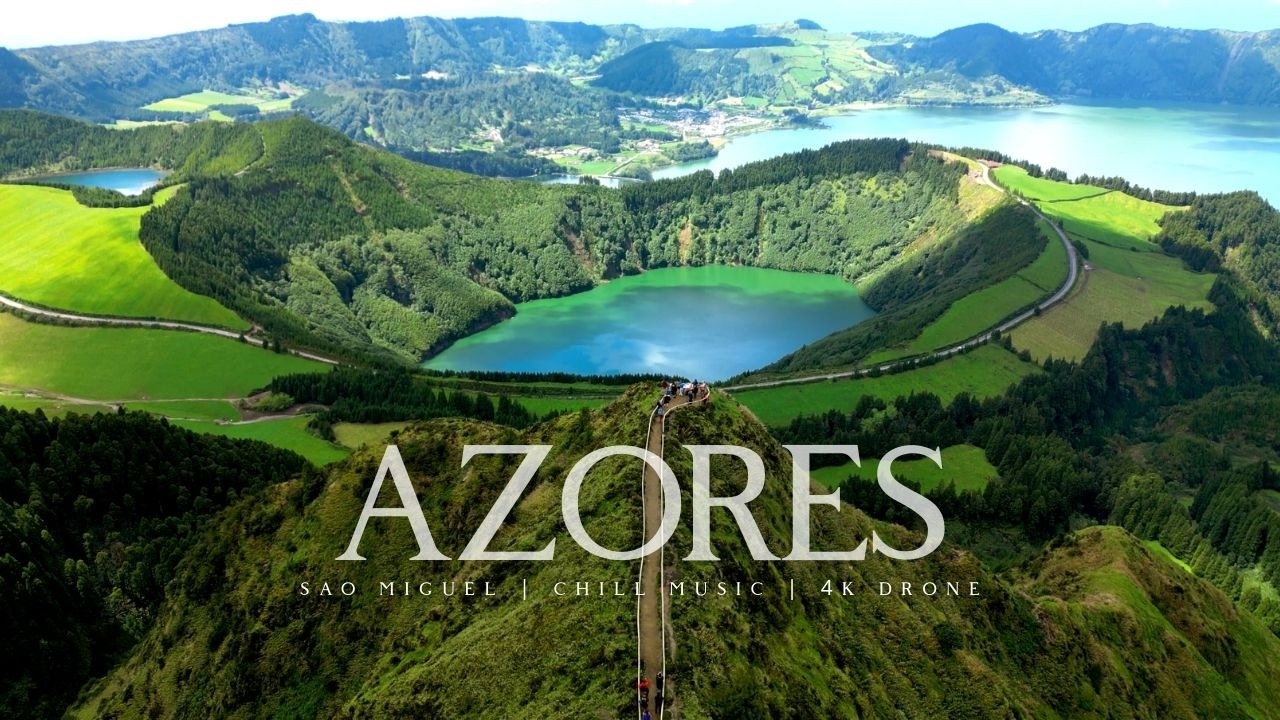 SAO MIGUEL island | Funky House | 4K | Beautiful Destinations #funkyhouse #azores #musicforcafe