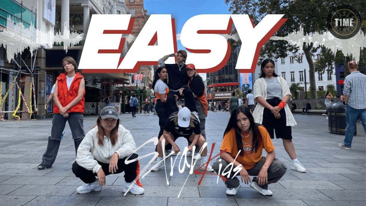[KPOP IN PUBLIC] Stray Kids (스트레이 키즈) - ‘EASY’ Dance Cover in London | T1ME Dance Crew