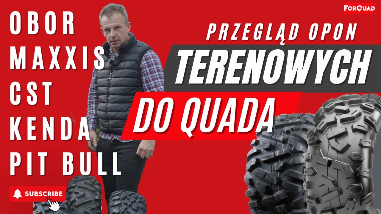 Przegląd opon terenowych do quada. Jakie opony najczęściej kupujecie i czy to dobry wyb&oacute;r?