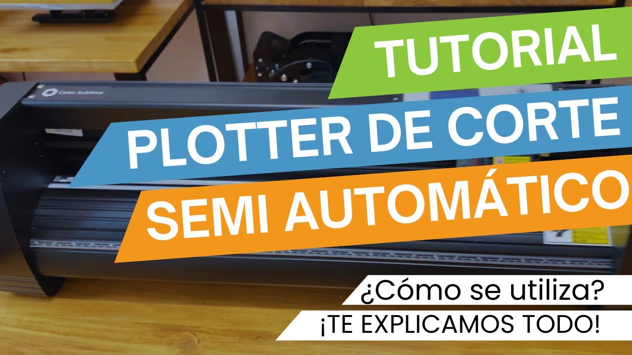 ¡MEGA TUTORIAL! ¿CÓMO SE USA UN PLOTTER DE CORTE SEMIAUTOMÁTICO? 🤯 ¡El último consejo es el mejor! 💎