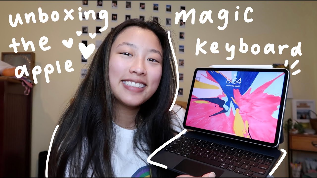 unboxing ipad magic keyboard