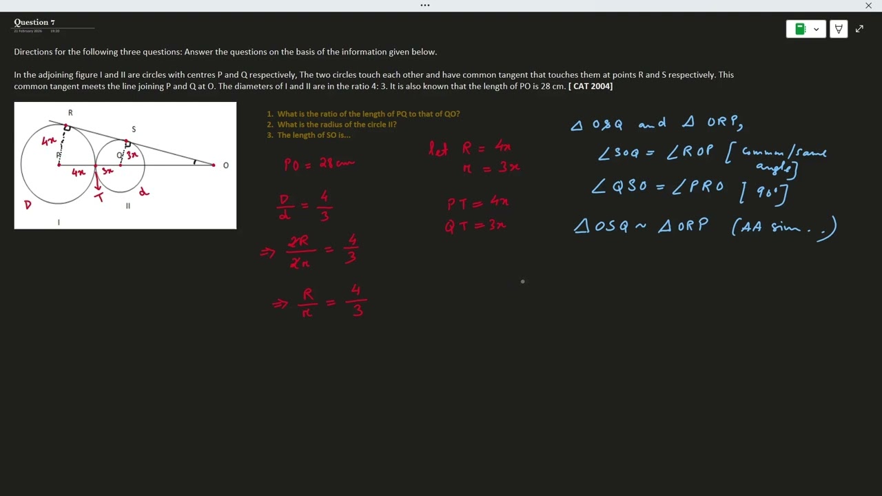 2 Interesting CAT Geometry Questions You Should Try | PYQ Practice