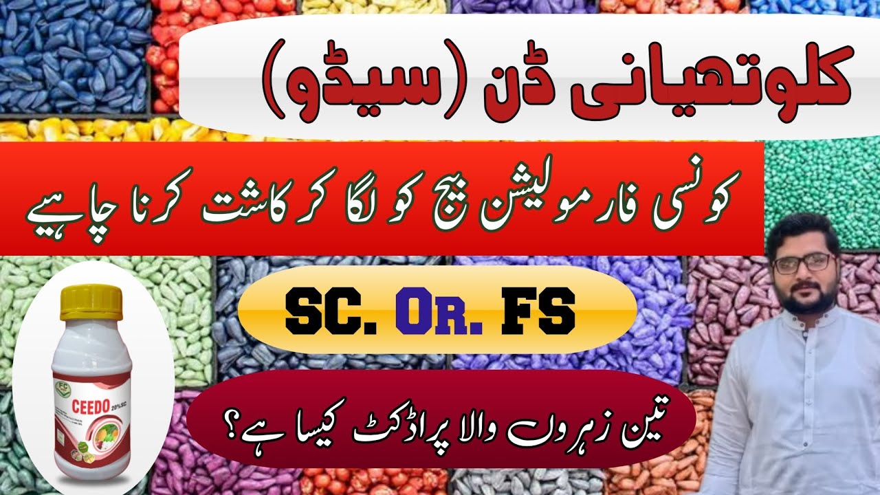 Which Formulation of Clothiandin is Best For Seed Treatment || SC or FS || Agrarian Amin Lodhi