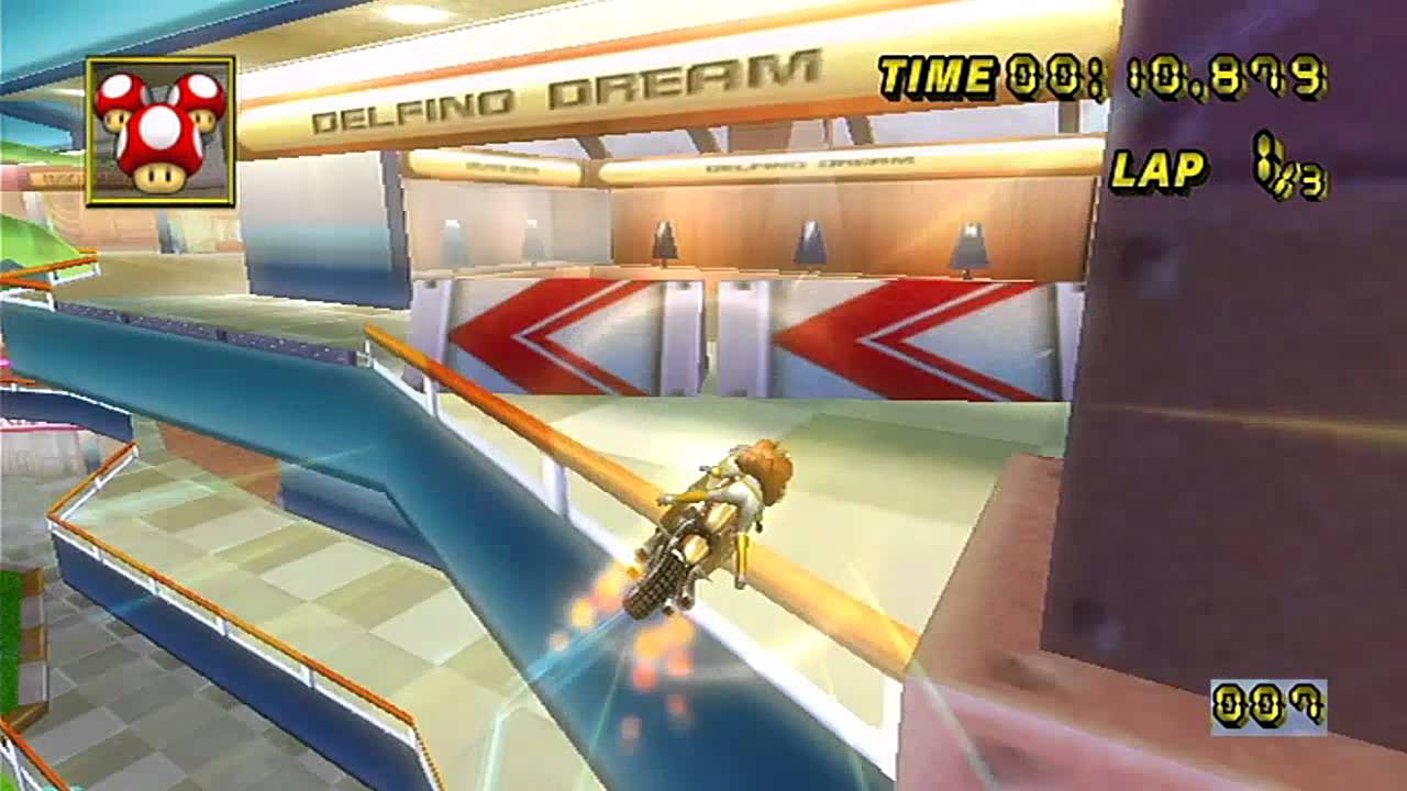 [MKW American Record] Coconut Mall - 00:44.968 - ☆S&iuml;l&nu;&epsilon;r
