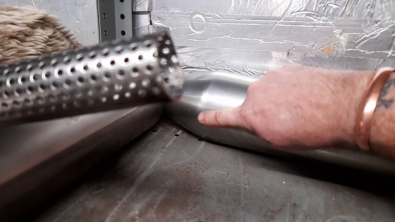 Street Twin Exhaust de-baffle and modification