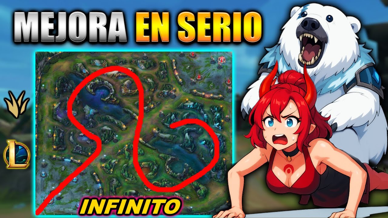 MEJORA tu RENDIMIENTO en JG DEFINITIVAMENTE | 8 Pathing + Bots Profesional