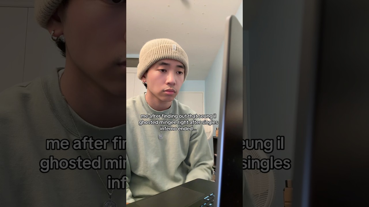 Singles Inferno S5 Reunion Song Seung Il & Kim Min-Ji 😭❤️ Korean Dating Show #shorts