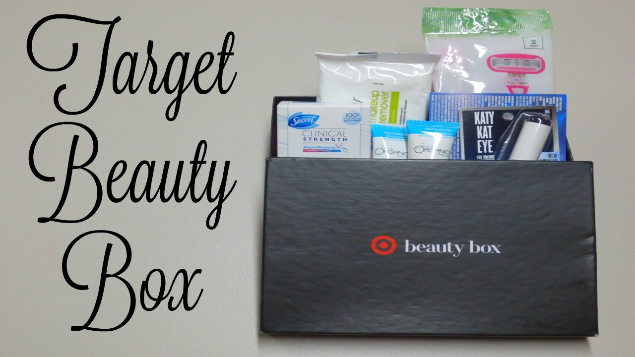 Target Beauty Box - August 2016 Make The Grade Unboxing!
