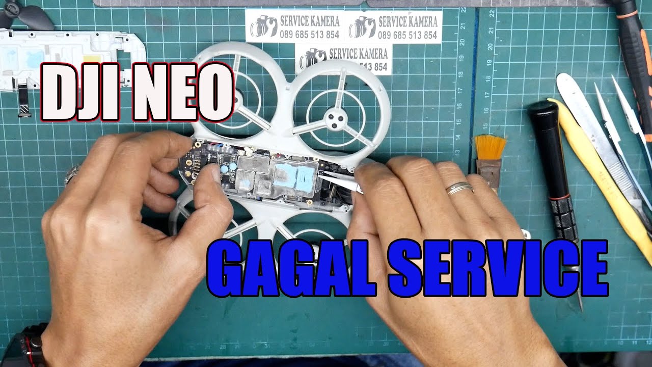 DJI NEO GAGAL SERVICE MAINBORD TERBAKAR