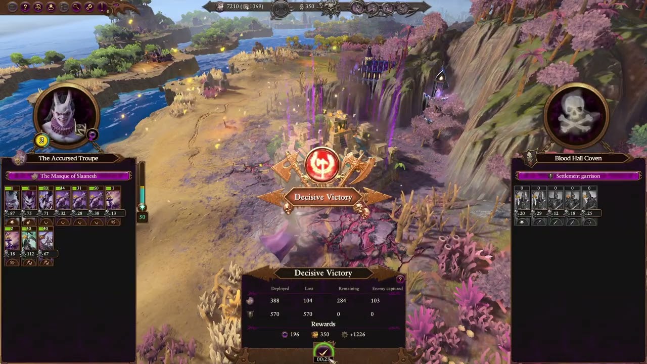 Playing Multiplayer Total War Warhammer 3 Campaign, High Elves Vs Slaanesh!
