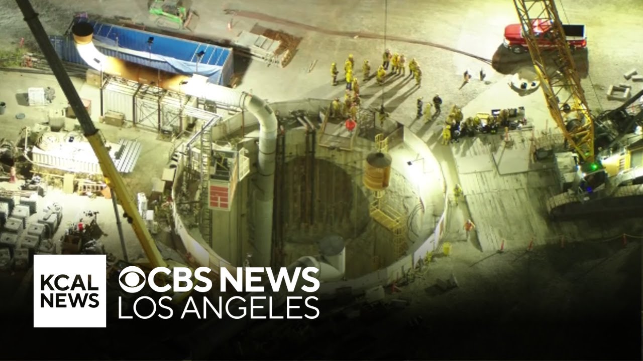 31 construction workers rescued from collapsed tunnel in Los Angeles