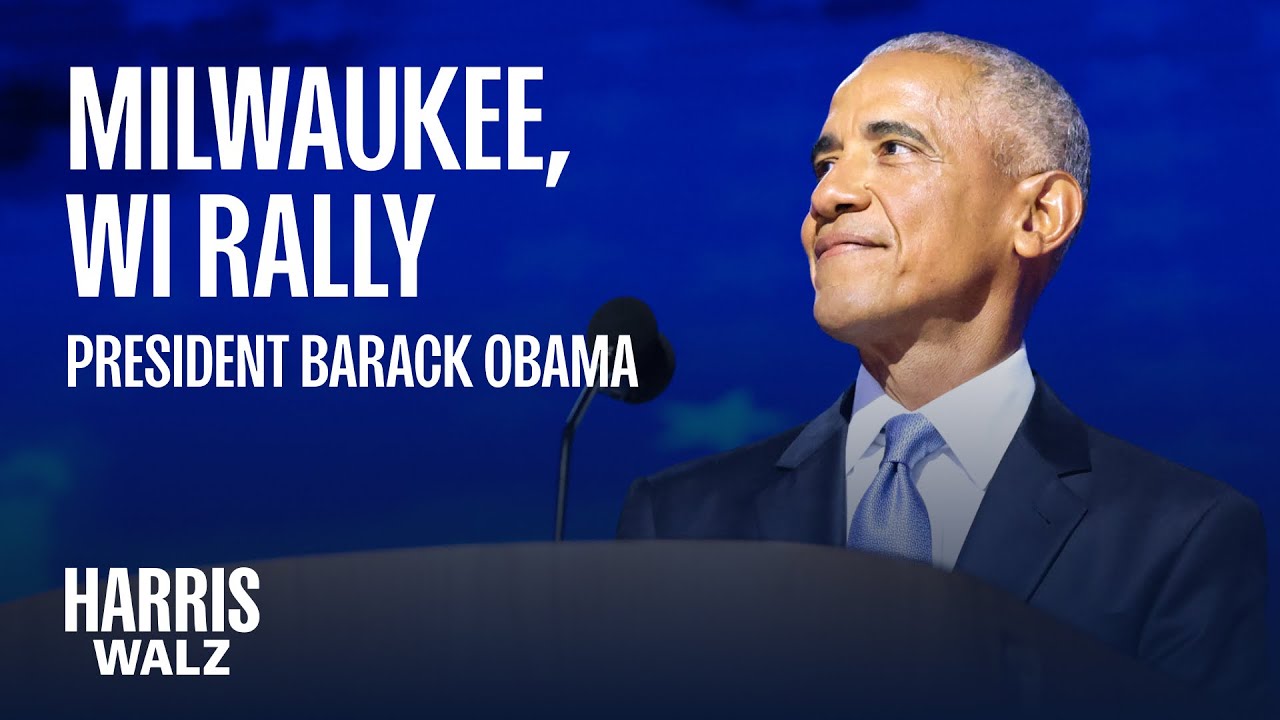 President Barack Obama Speaks at Milwaukee Rally