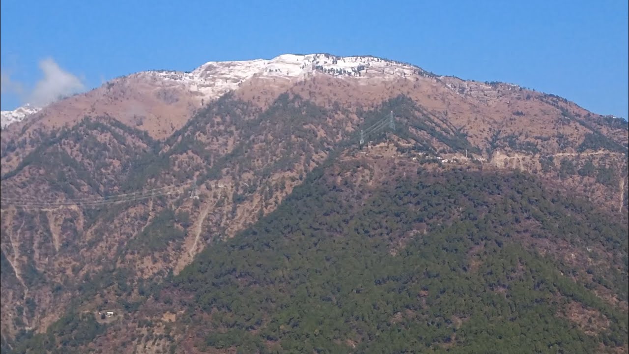 First Snowfall After Rain In Uttarakhand ❤️ - Chauki 