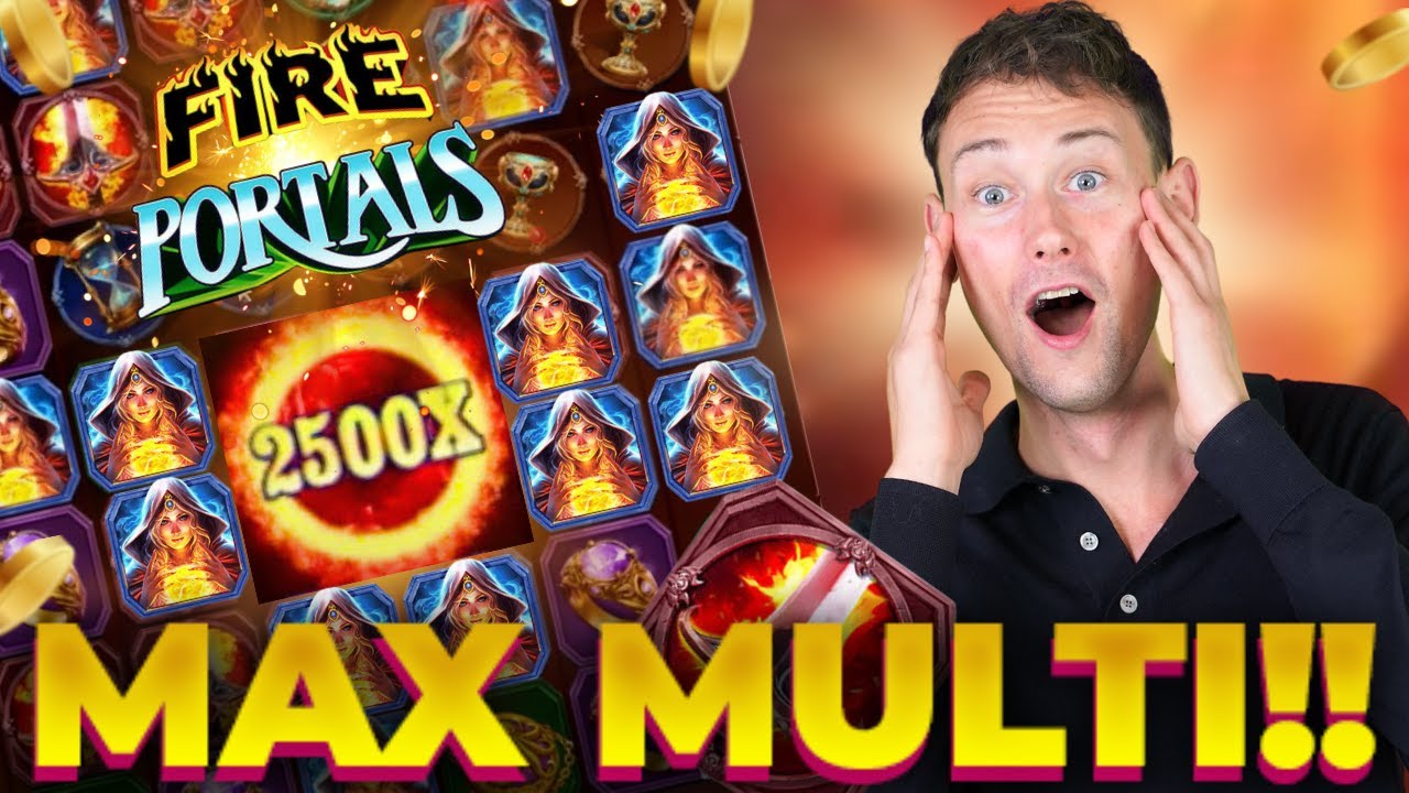 MAX MULTI & BIG WIN ON FIRE PORTALS "NEW GAME" - BONUS BUY - WITH CASINODADDY 🔥
