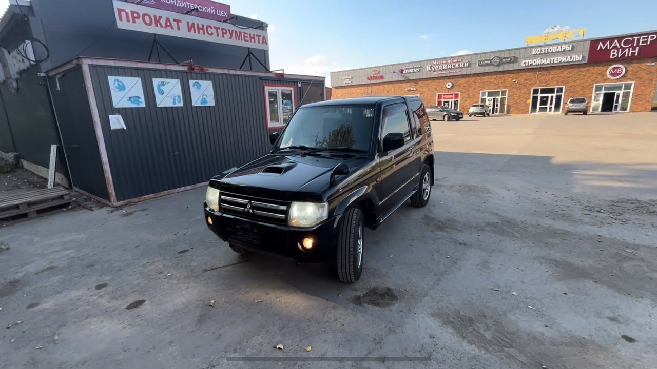 Pajero mini/ Мужской бюджетный внедорожник 