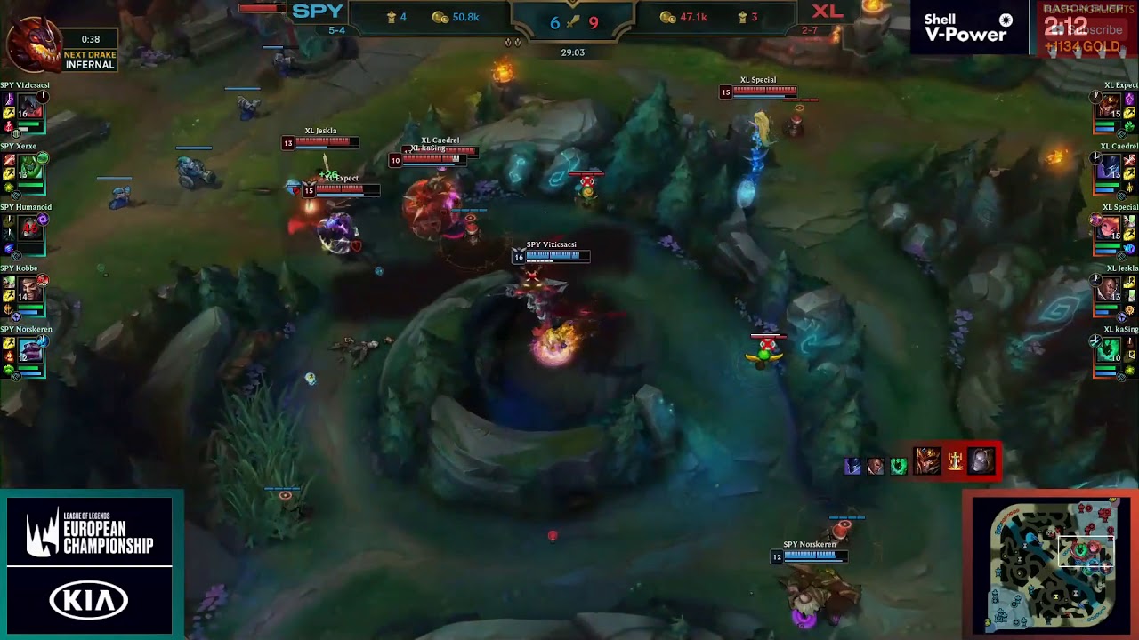 SPY vs XL Highlights LEC Spring Split 2019 Flash Highlights