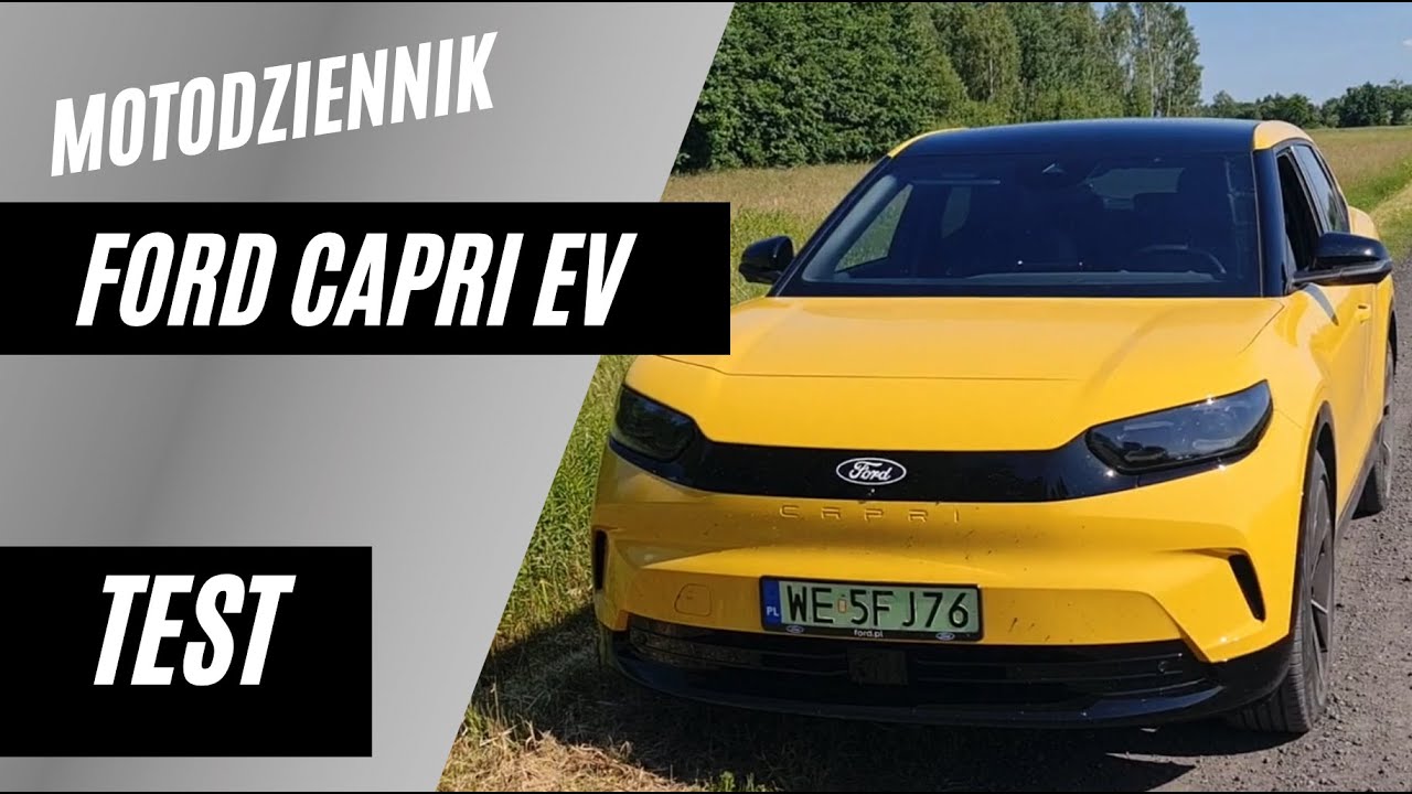 Motodziennik test - NOWOŚĆ - FORD CAPRI