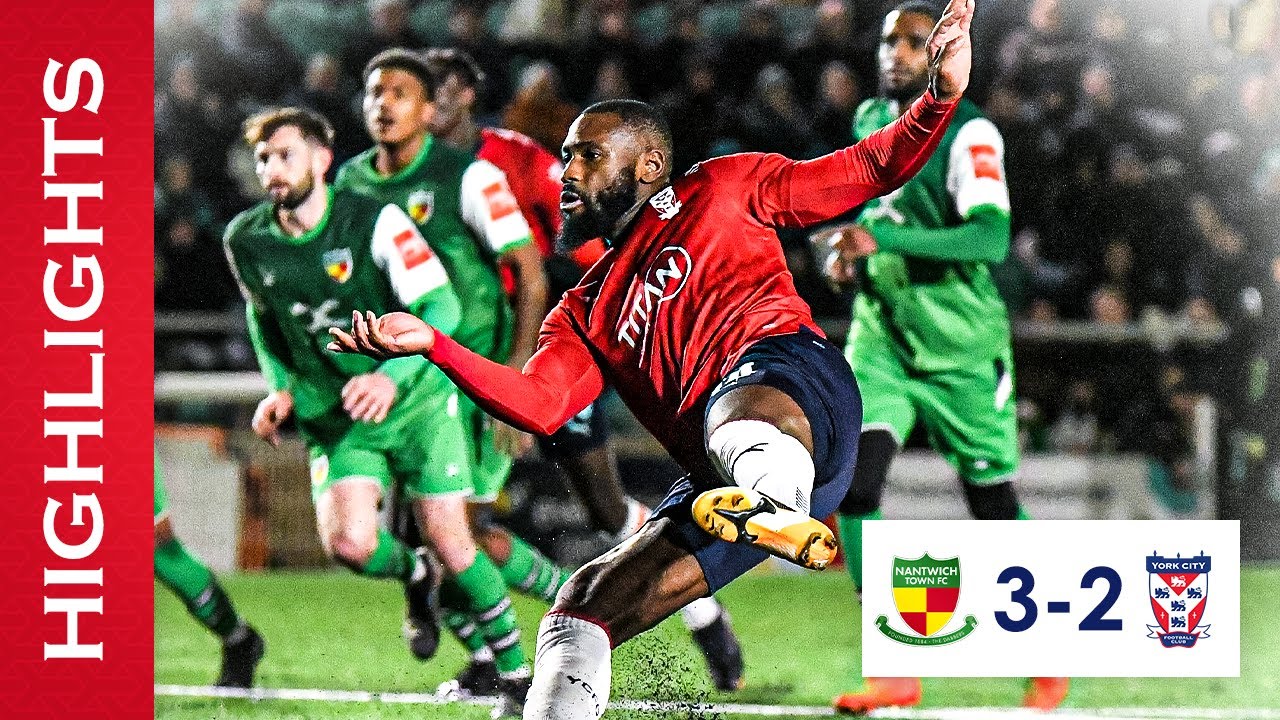 📺 Match Highlights | Nantwich Town 3-2 York City | 2023-24
