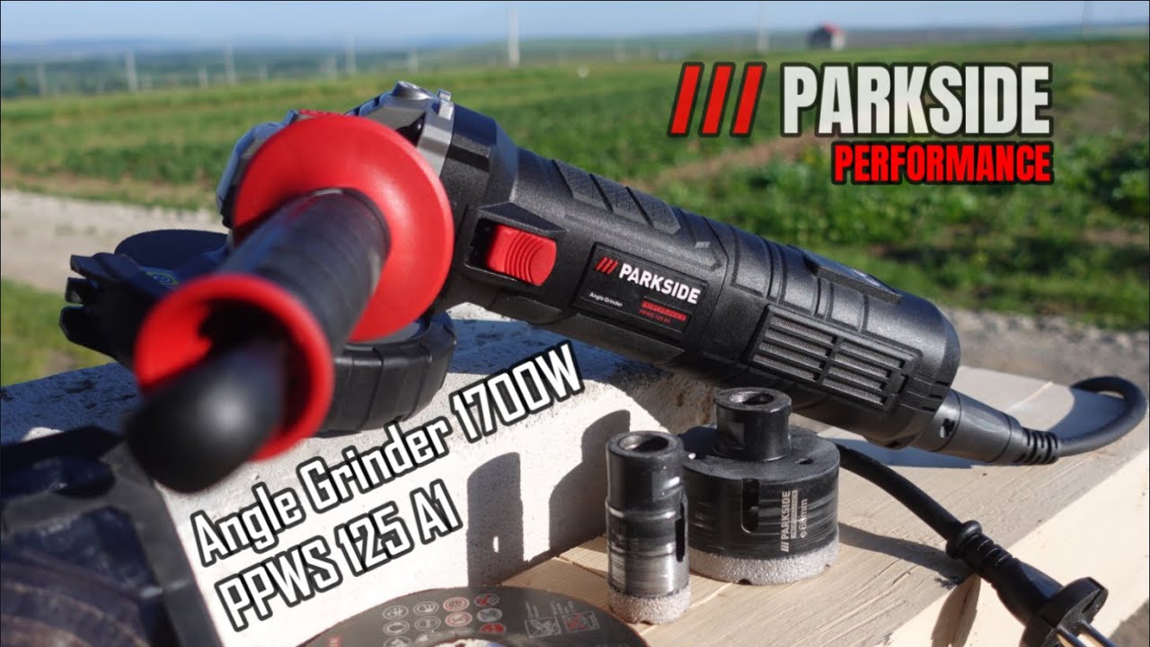 PARKSIDE PERFORMANCE&reg; Angle Grinder 1700W / PPWS 125 A1
