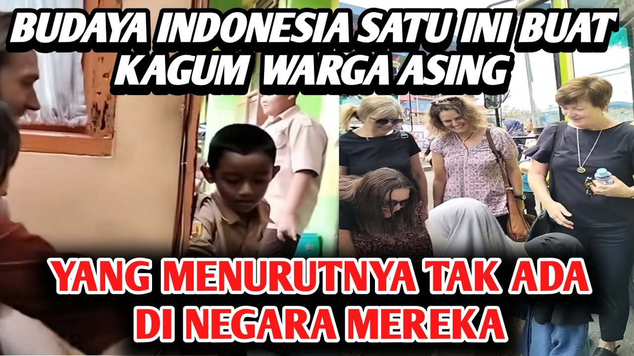 BUDAYA INDONESIA YANG DIKAGUMI ORANG ASING, UNIK TAPI SYARAT MAKNA