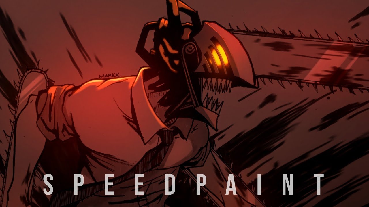 SPEEDPAINT CHAINSAW MAN