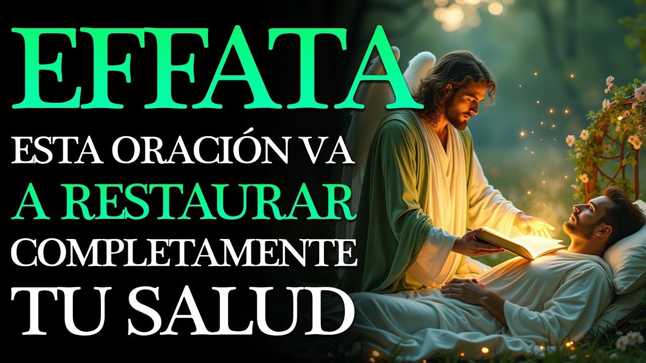 💚 EFFATÁ DE LA SANACIÓN 💚 ¡RECIBE EL MILAGRO DE SANACIÓN COMPLETA AHORA!