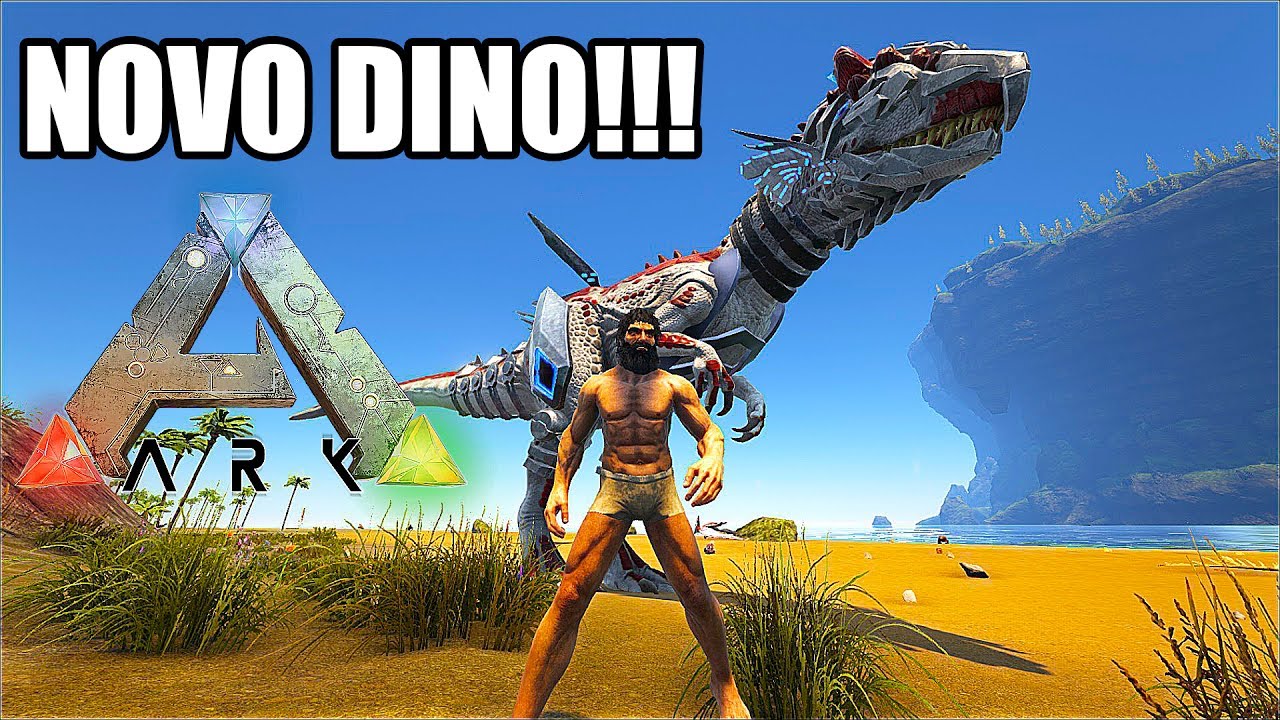 NOVA SERIE E JA ENCONTREI OS DINOS INSAAANOS!!! - ARK PROMETHEUS