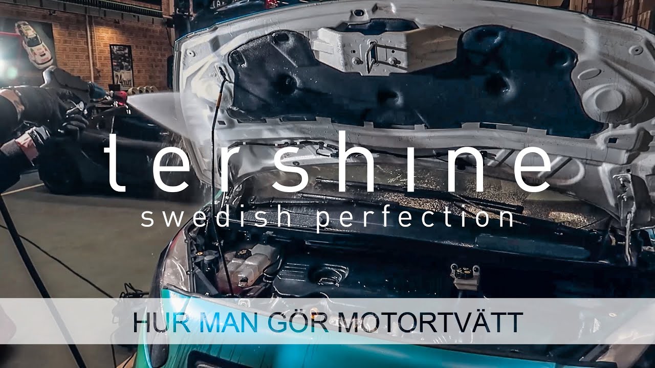 HUR GÖR MAN EN MOTORTVÄTT? (VLOGG)
