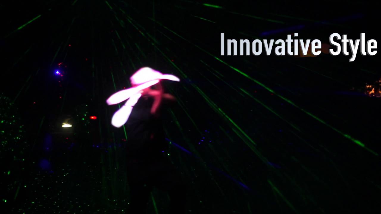 L.E.D. Juggling and Image Poi Teaser