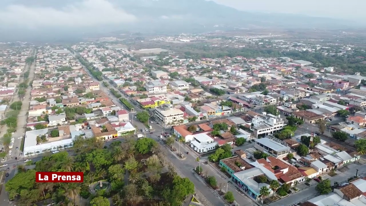 Así se ve Ocotepeque a vista de drone