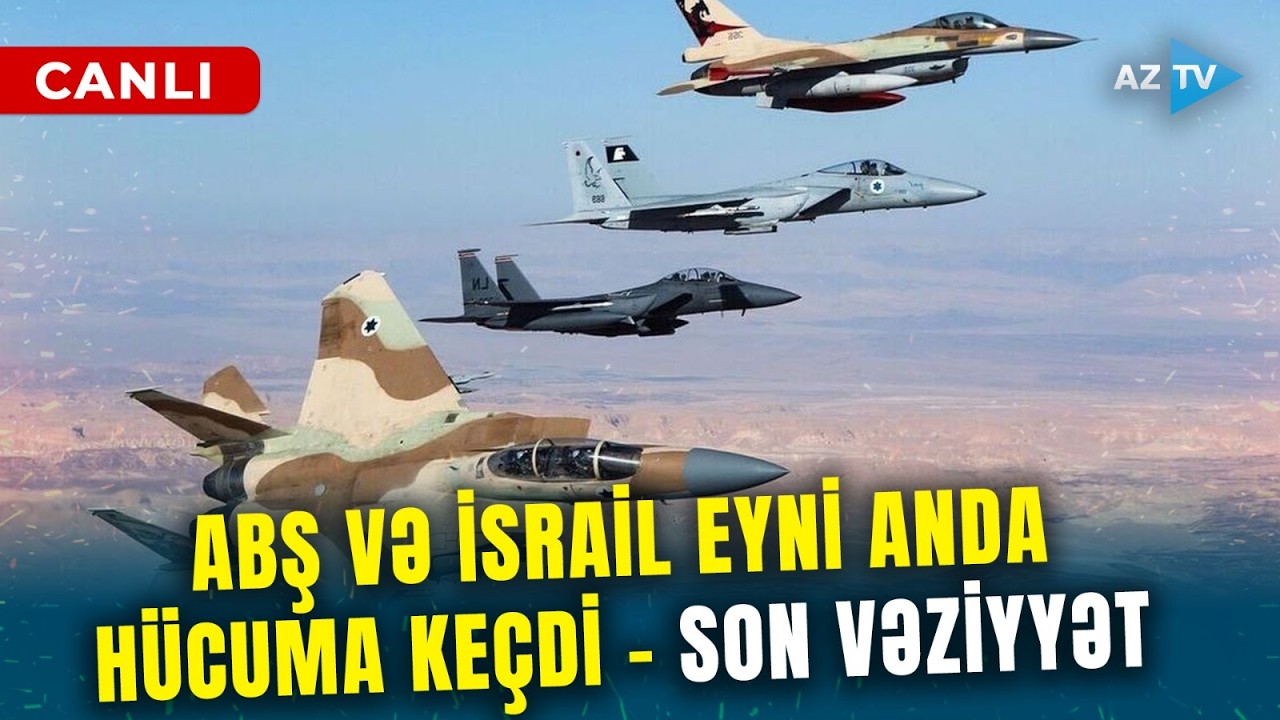 TƏCİLİ! İrana daha bir SARSIDICI ZƏRBƏ vuruldu - Komandirlər öldürüldü, şəhərlər bombalanır - CANLI