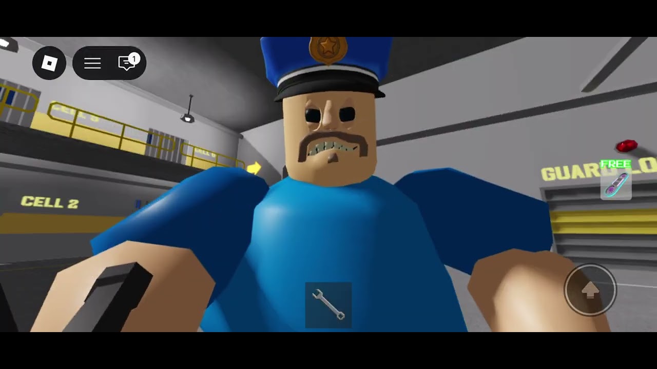 Playing Barry's prison in roblox. Part 1. Sub for part 2