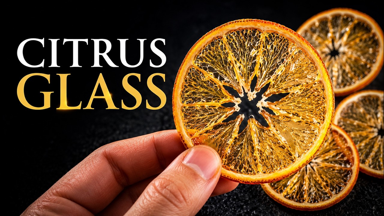 Learn to make CITRUS CHIPS at home | Candied Fruit Slices